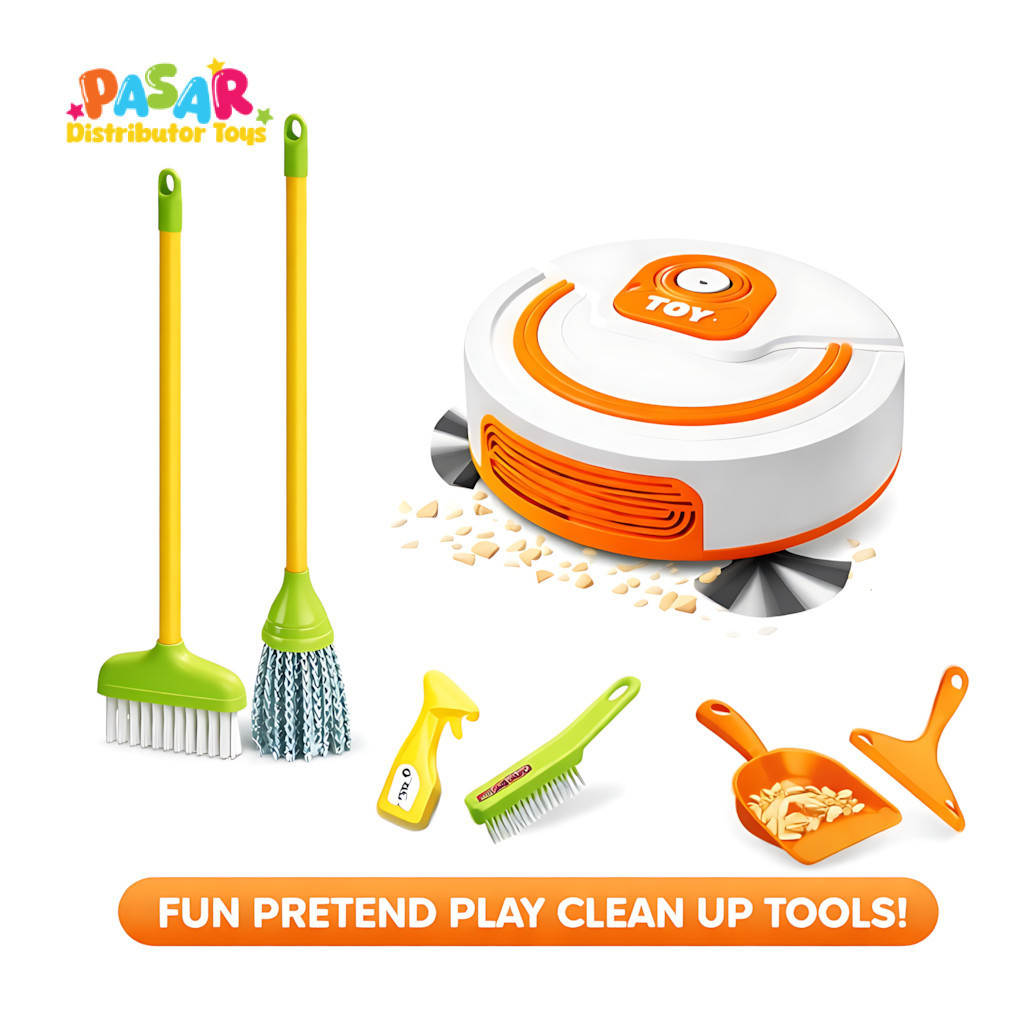 Jual Mainan Anak 7PCS SET CLEANING KIT THS-015 Mainan Edukasi Anak Alat ...