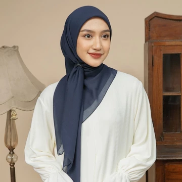 Lozy Hijab Nala Voal Square (Hijab Segiempat Bahan Voal Premium)