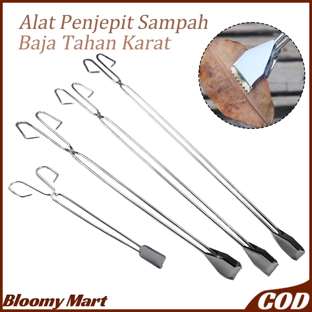 Jual Grab Stick Fruit Picker Alat Penjepit Sampah Silver Stainless 32 ...