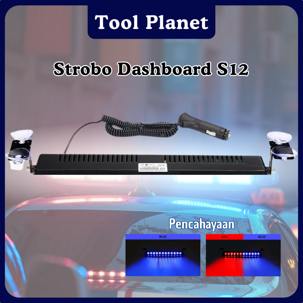 Jual ALIANSHOP Tool Planet (Garansi 1 Tahun) S12 Leds DC12V Mobil Kedip ...