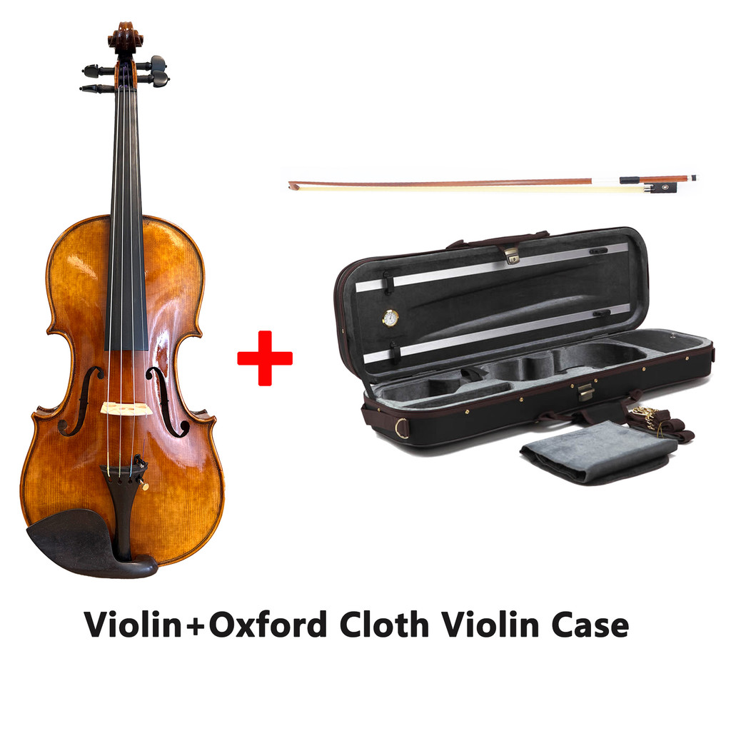 Jual Antonio Stradivarius 1715 Soil Copy Vintage Pattern Violin 4
