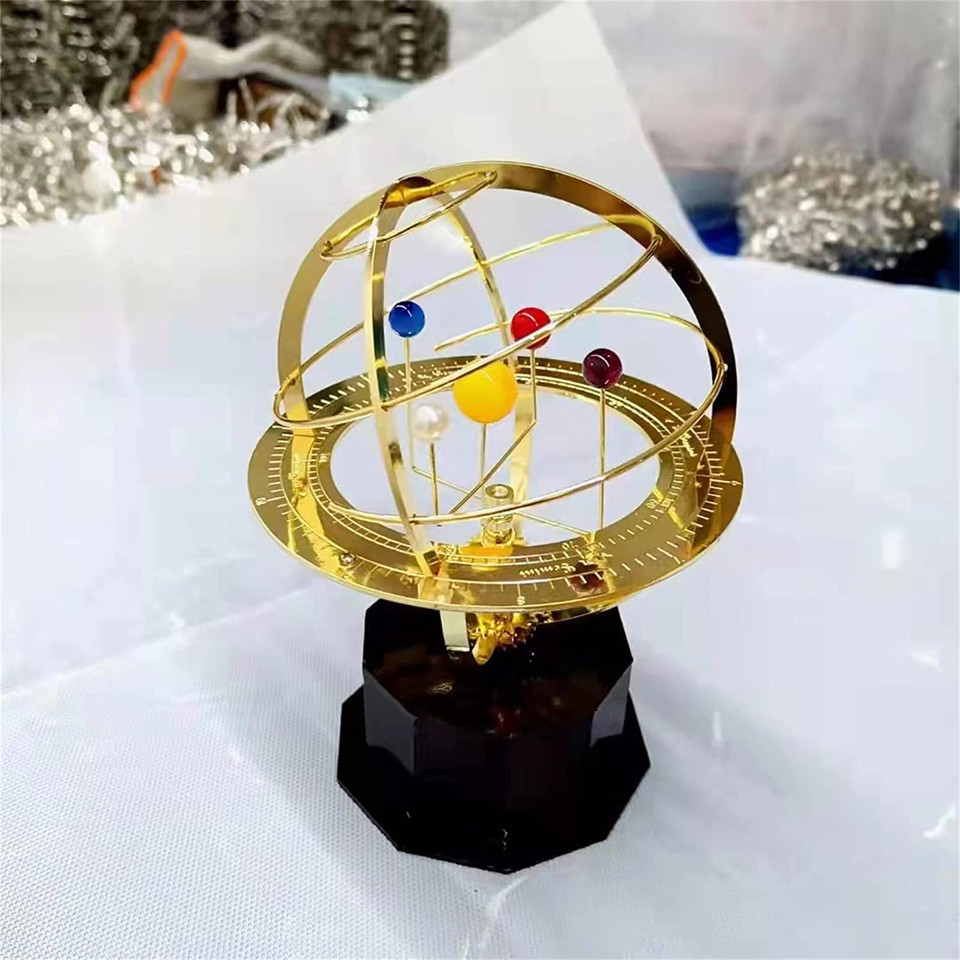 Jual Grand Orrery Model of The Solar System Metal Mechanical Solar ...