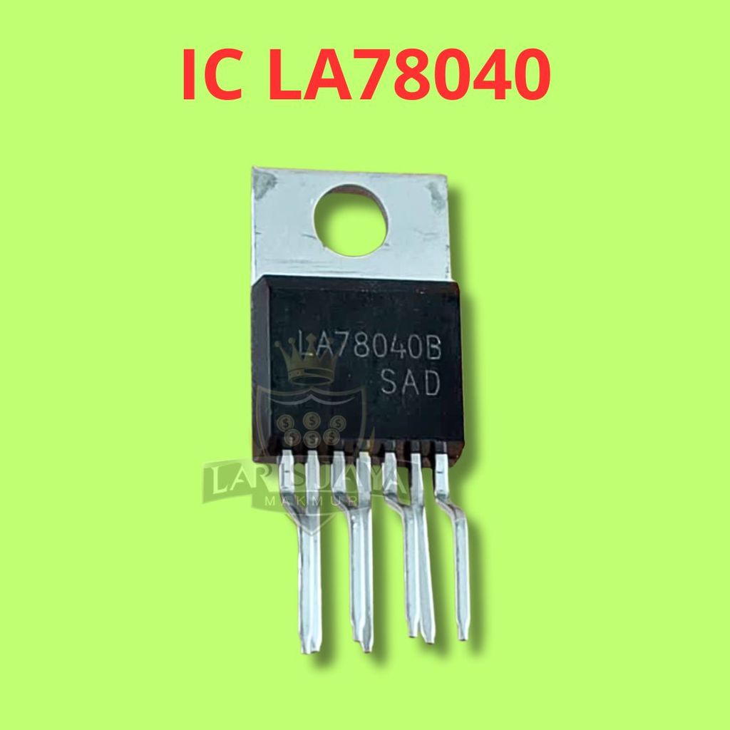 Jual IC LA78040 LA 78040 Vertical Deflection Output TV Monitor CRT SIP ...