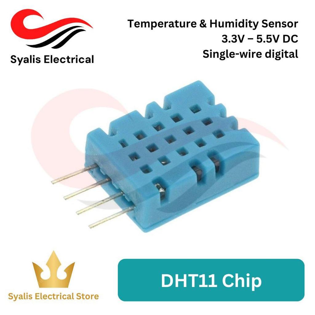 Jual DHT11 Digital Temperature & Humidity Sensor – Sensor Suhu dan ...