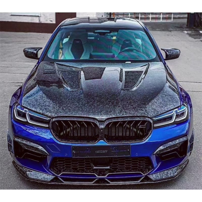 Jual For 17-18 BMW 5 Series G30 G38 M5 F90 Forged Pattern Bonnet Body ...