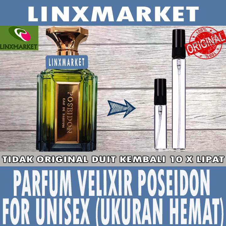 Jual ORIGINAL VELIXIR POSEIDON FOR UNISEX EDP EAU DE PARFUM UKURAN ...