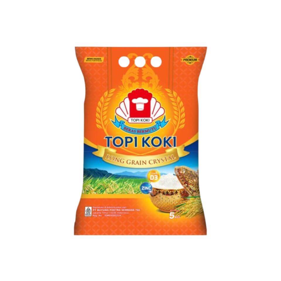 Jual Beras Topi Koki 5 Kg Terlengkap & Harga Terbaru Juni 2026 | Shopee ...