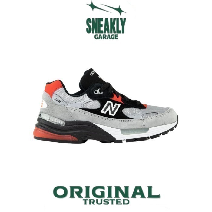 Jual Sepatu DTLR x New Balance 992 DC Grey Black Sneakers Unisex ...