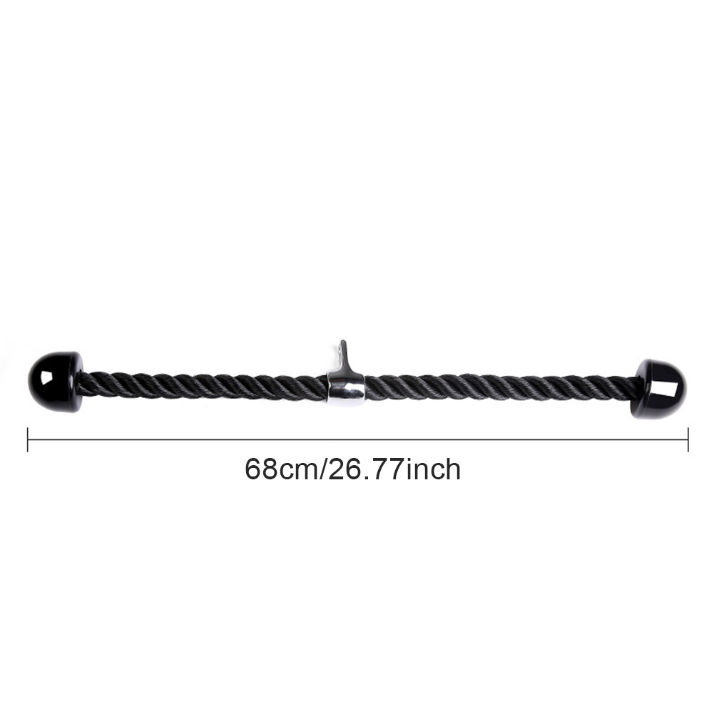 Jual Tricep Rope Heavy Duty Nylon Triceps Rope Cable Attament Biceps ...