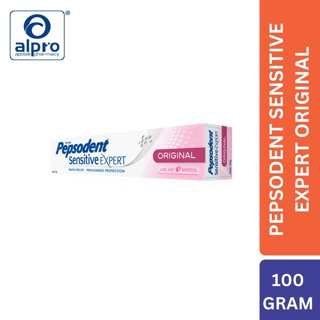 Jual Pepsodent Sensitive Expert Original 100G | Shopee Indonesia