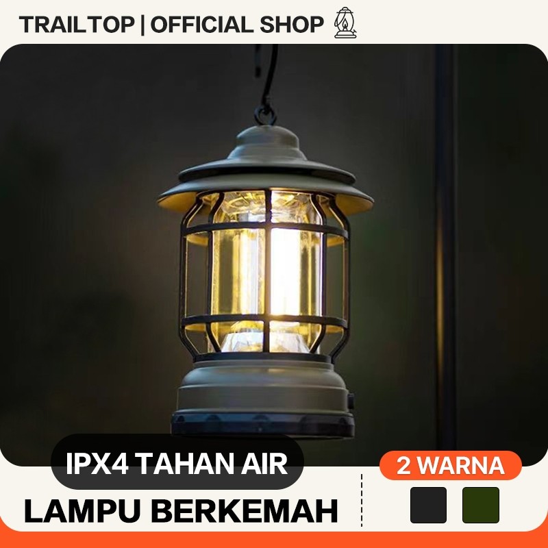 TrailTop Lampu Camping Lampu LED Lampu Lentera Baterai Lampu Tenda Camping Outdoor Cahaya Hangat