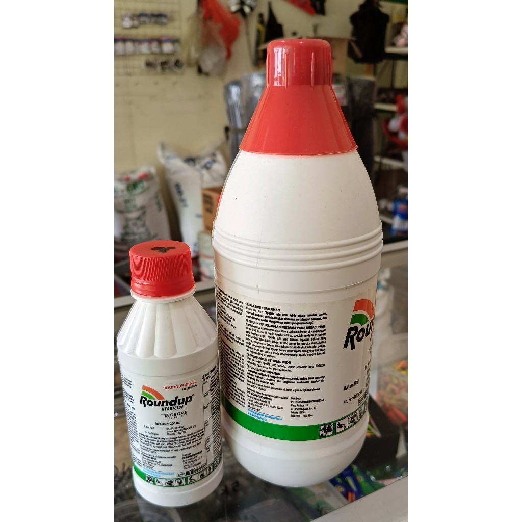 Jual Roundup 486Sl Herbisida Obat Pembasmi Rumput Liar & Gulma Original ...