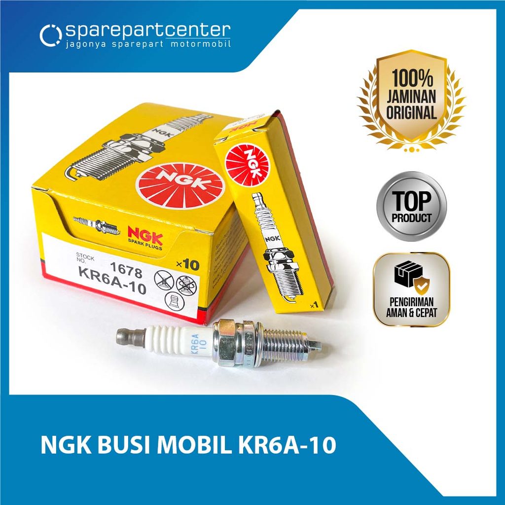 Jual BUSI MOBIL NGK KR6A-10 ORIGINAL - SUZUKI ERTIGA, SWIFT, SPLASH ...