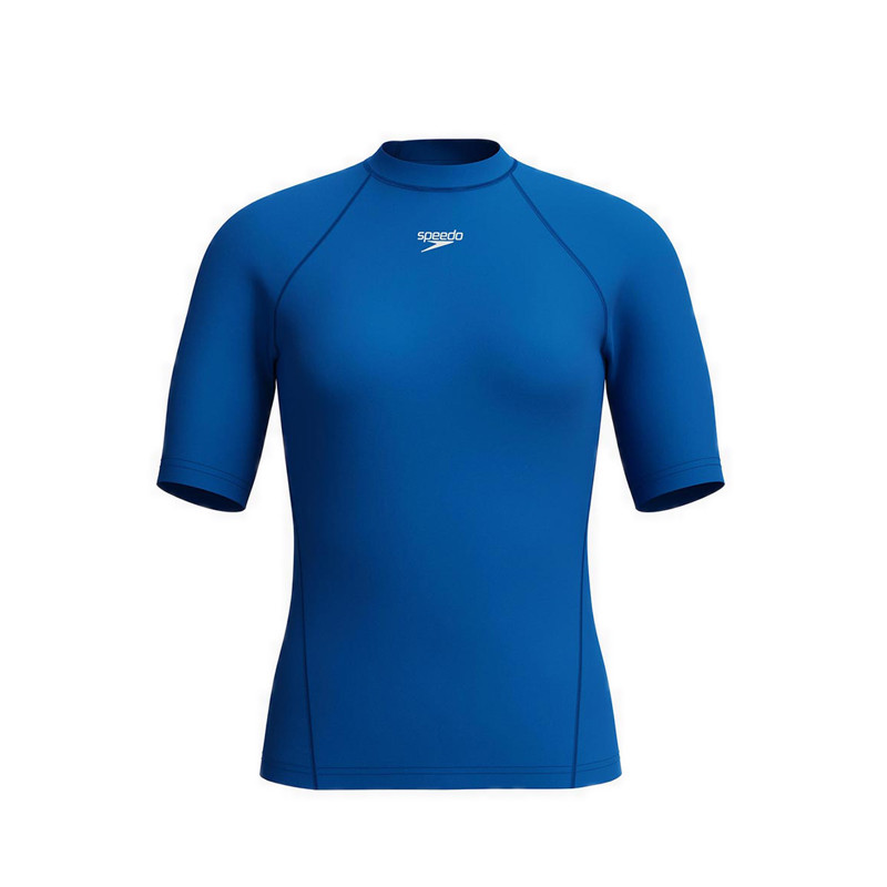 Jual Speedo Mens End+ Short Sleeve Rash Guard - Turkish Sea | Shopee ...