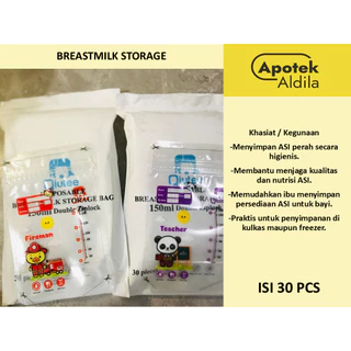 BREAST MILK STORAGE BAG Isi 30 Pcs UNTUK MENYIMPAN ASI