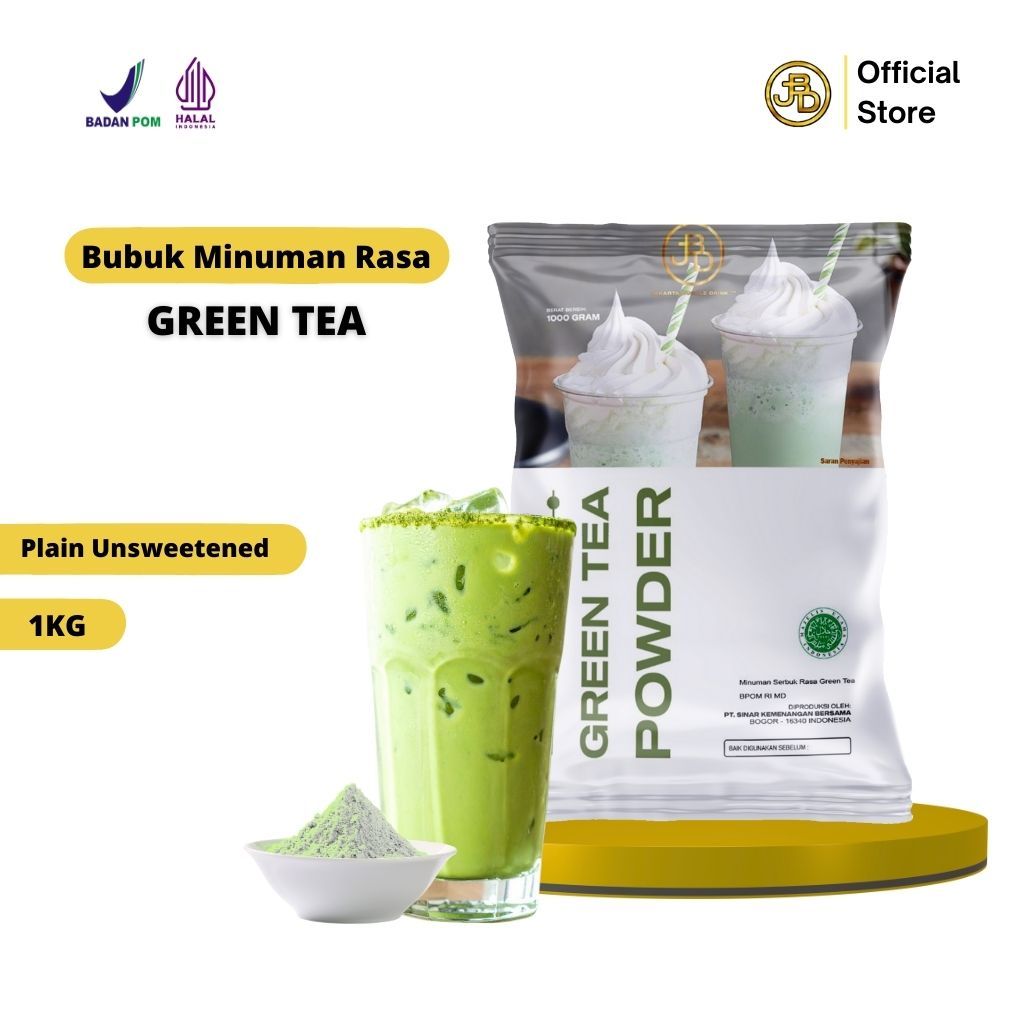 Jual Jakarta Bubble Drink – [PREMIUM] GREEN TEA Varian Teh Powder ...