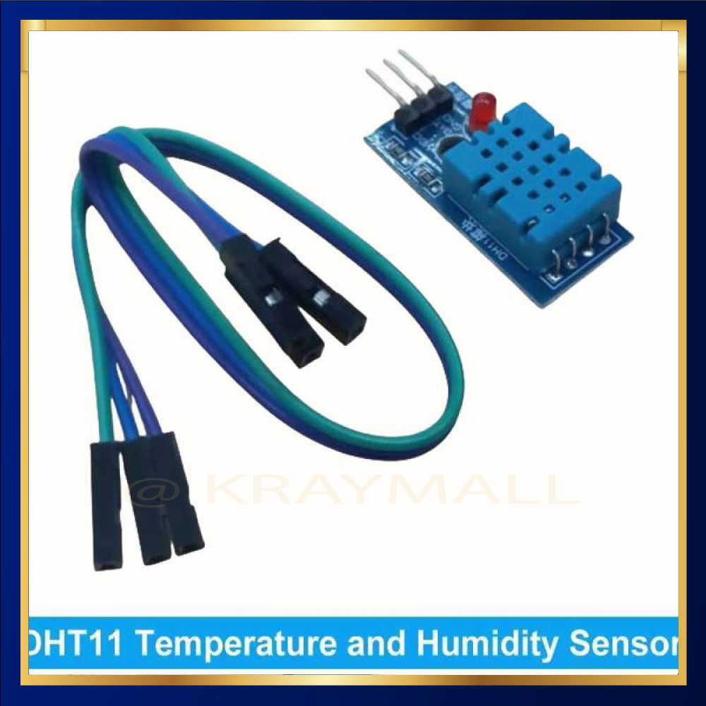 Jual Modul Sensor Suhu Kelembapan Humidity Temperature Arduino - DHT11 ...