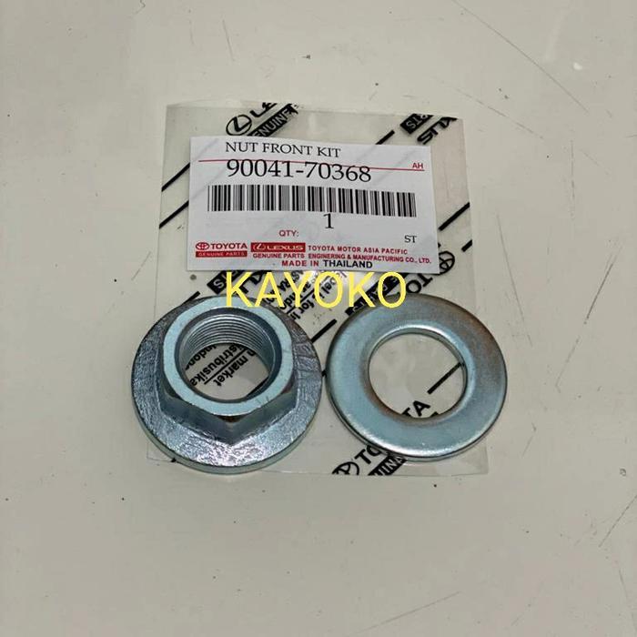 Jual NUT AXLE KIT AVANZA MUR AS RODA DEPAN AVANZA XENIA Solusi | Shopee ...