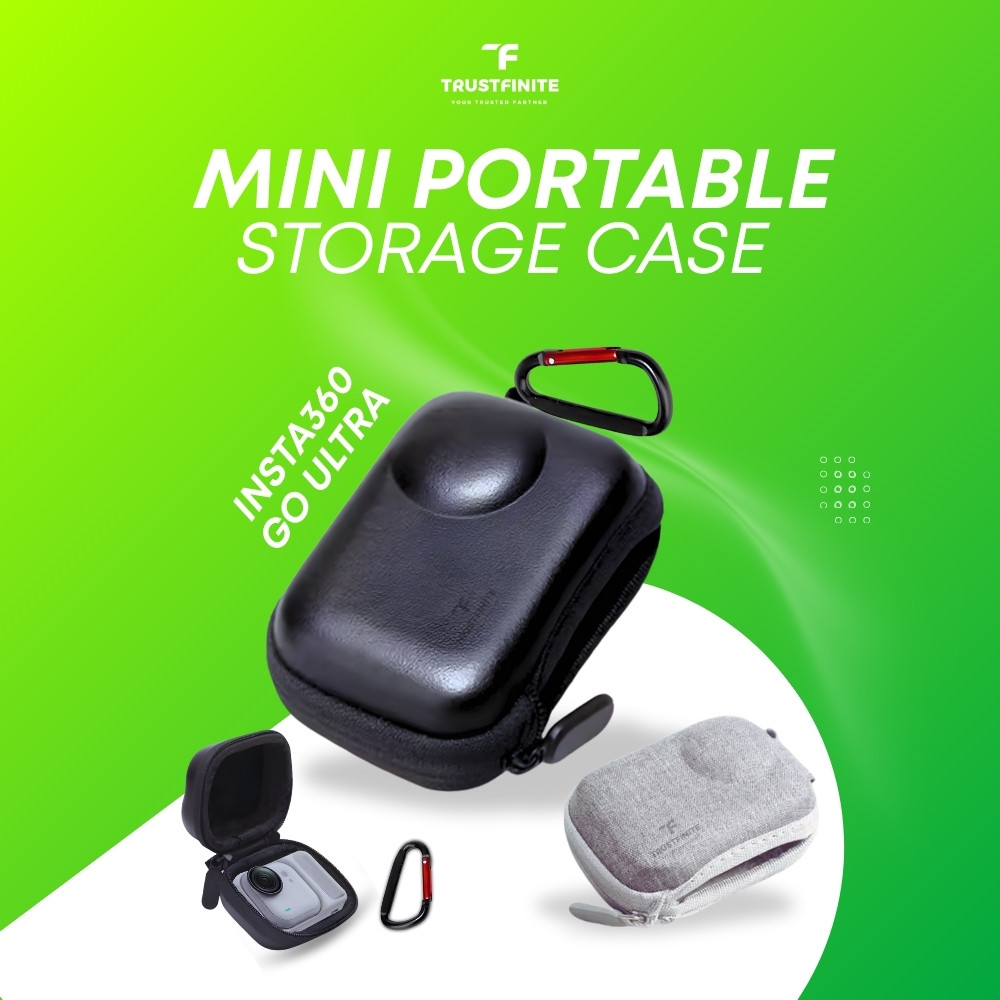 Jual OEM Mini Portable Storage Case Insta360 GO Ultra / Carryin Case ...