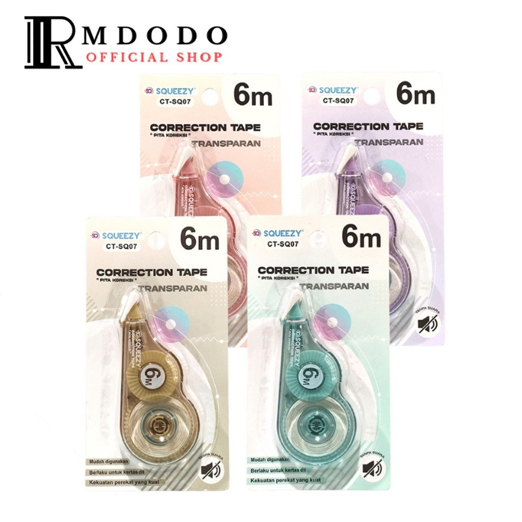 Jual Rmdodo - Correction Tape 6M / Tip Ex Roll / Tip Ex Kertas / Tip X ...