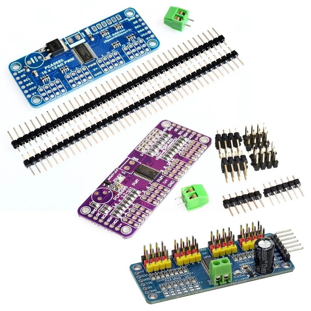 Jual PCA9685PW 16 Channel 12-bit PWM/Servo Driver - Antarmuka I2C modul ...