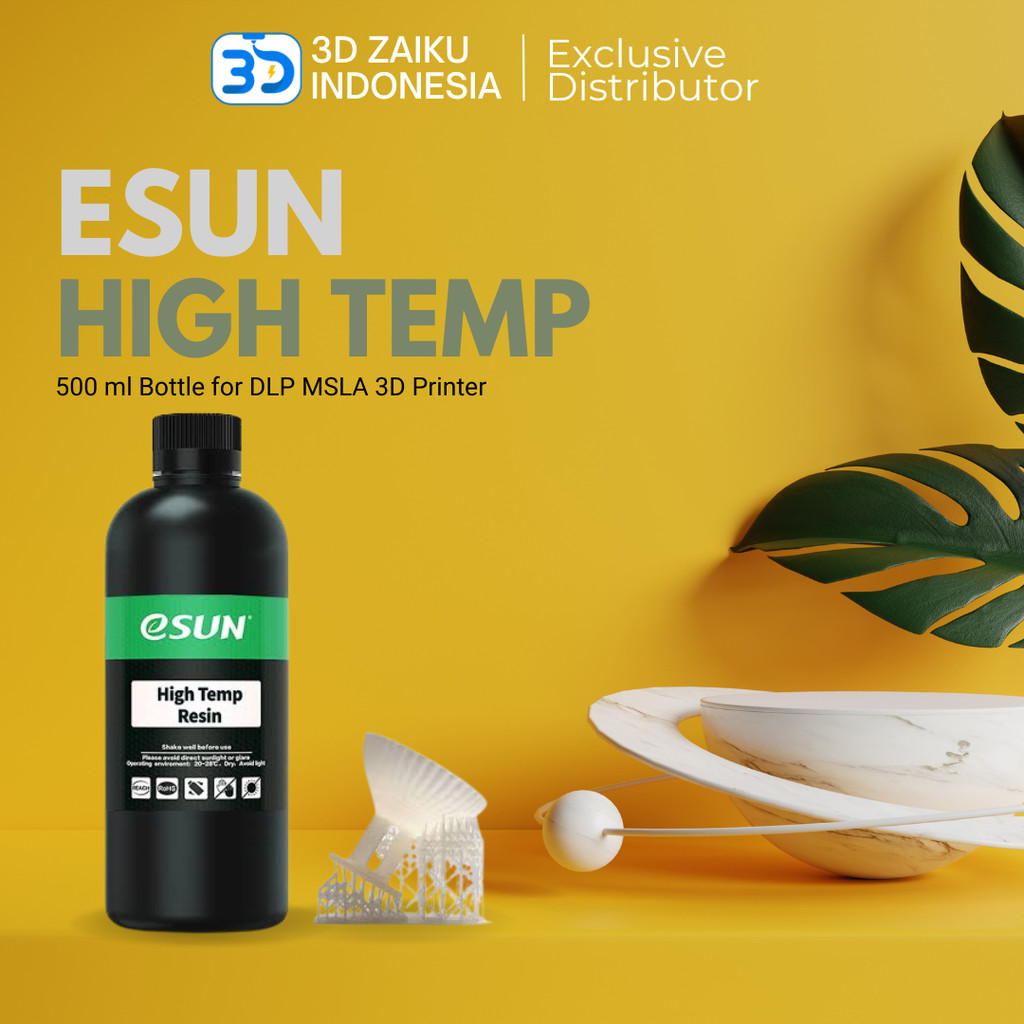Jual eSUN HIGH TEMP RESIN 500 ML Bottle for DLP MSLA 3D Printer ...