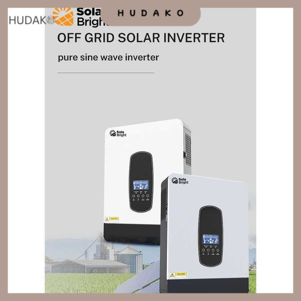 Jual Sola Bright Inverter Solar Controller Hybrid DC 24V to AC 230V ...