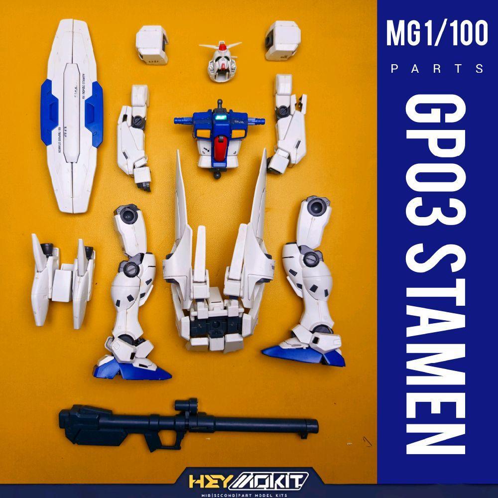 Jual MG 1/100 GP03 GP 03 STAMEN GUNDAM PART HEAD VFIN TORSO BODY CHEST ...
