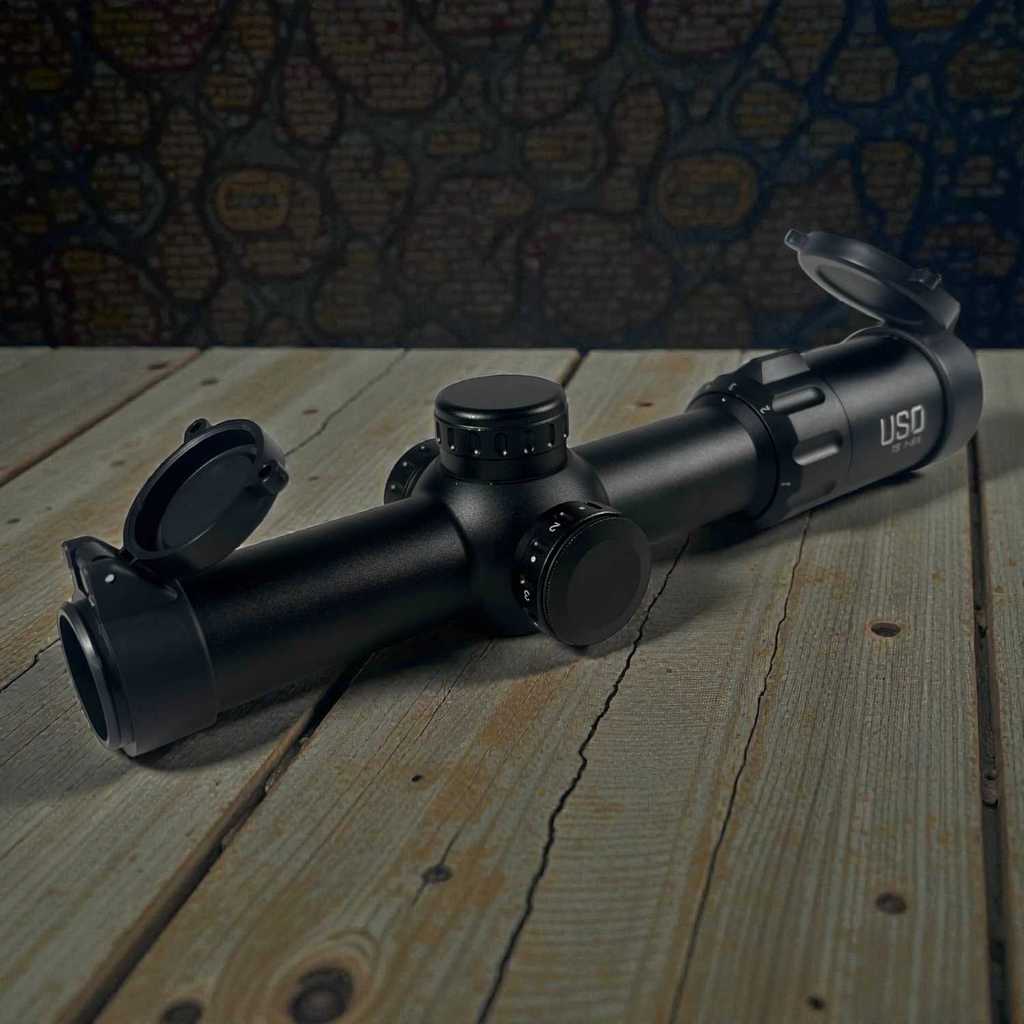 Jual USO Rifle Tactical Scope Hunting Magnification SFP Side Focus 1 ...
