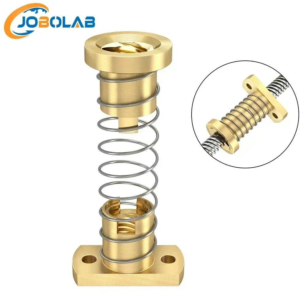 Jual 1/2/4pcs Z axis T8 lead Screw Anti Backlash Spring Loaded Nut ...