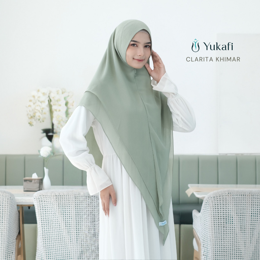 Yukafi Brand Clarita Khimar By Yukafi