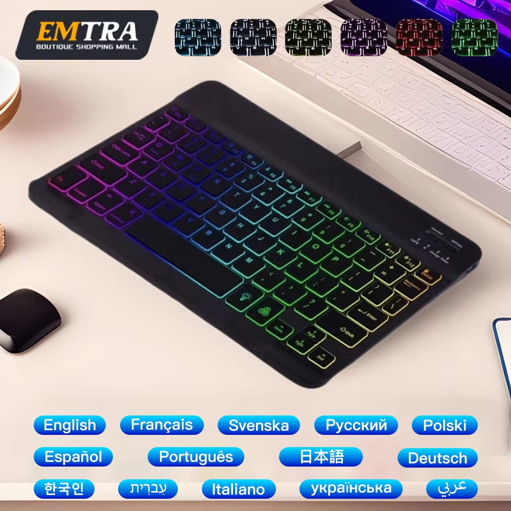 Jual 10in Mini Keyboard For Tablet Android iOS Windows Wireless ...
