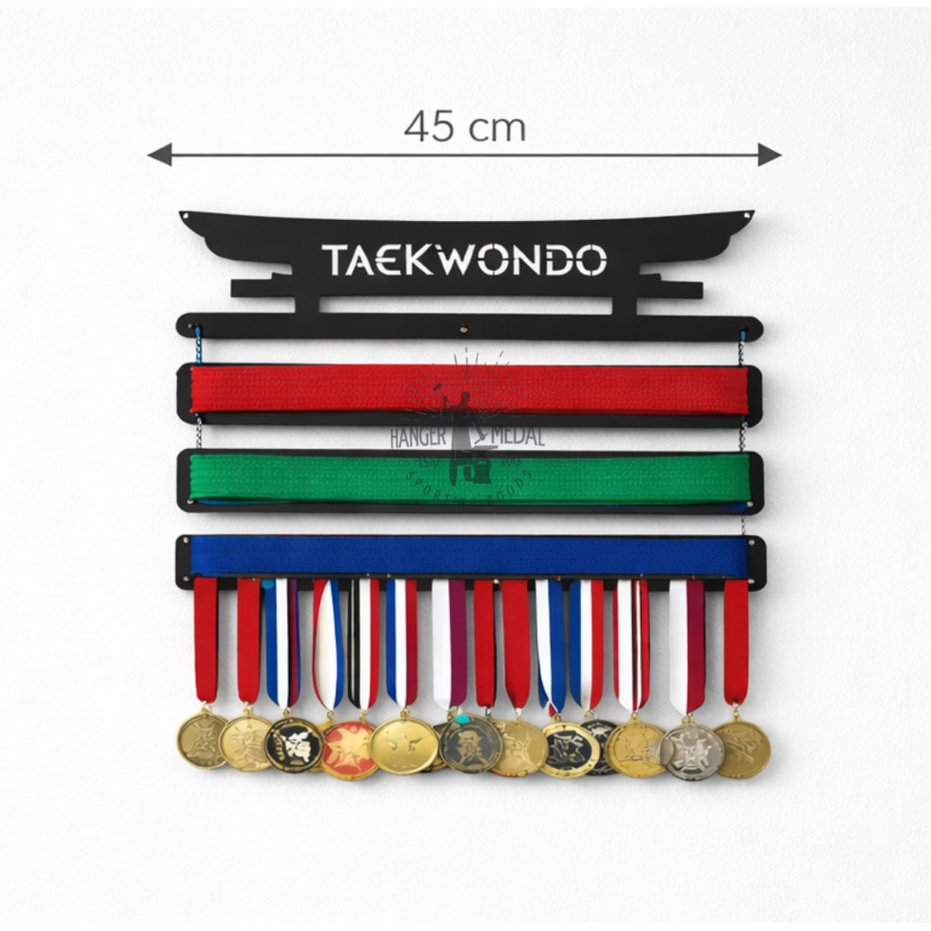 Jual Gantungan Sabuk Taekwondo & Medali Belt Holder Medal Hanger ...