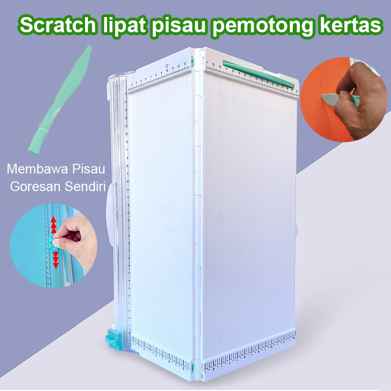 Jual Paper Trimmer dan Scoring Board 2in1 Foldable 861 A4 - Pemotong ...