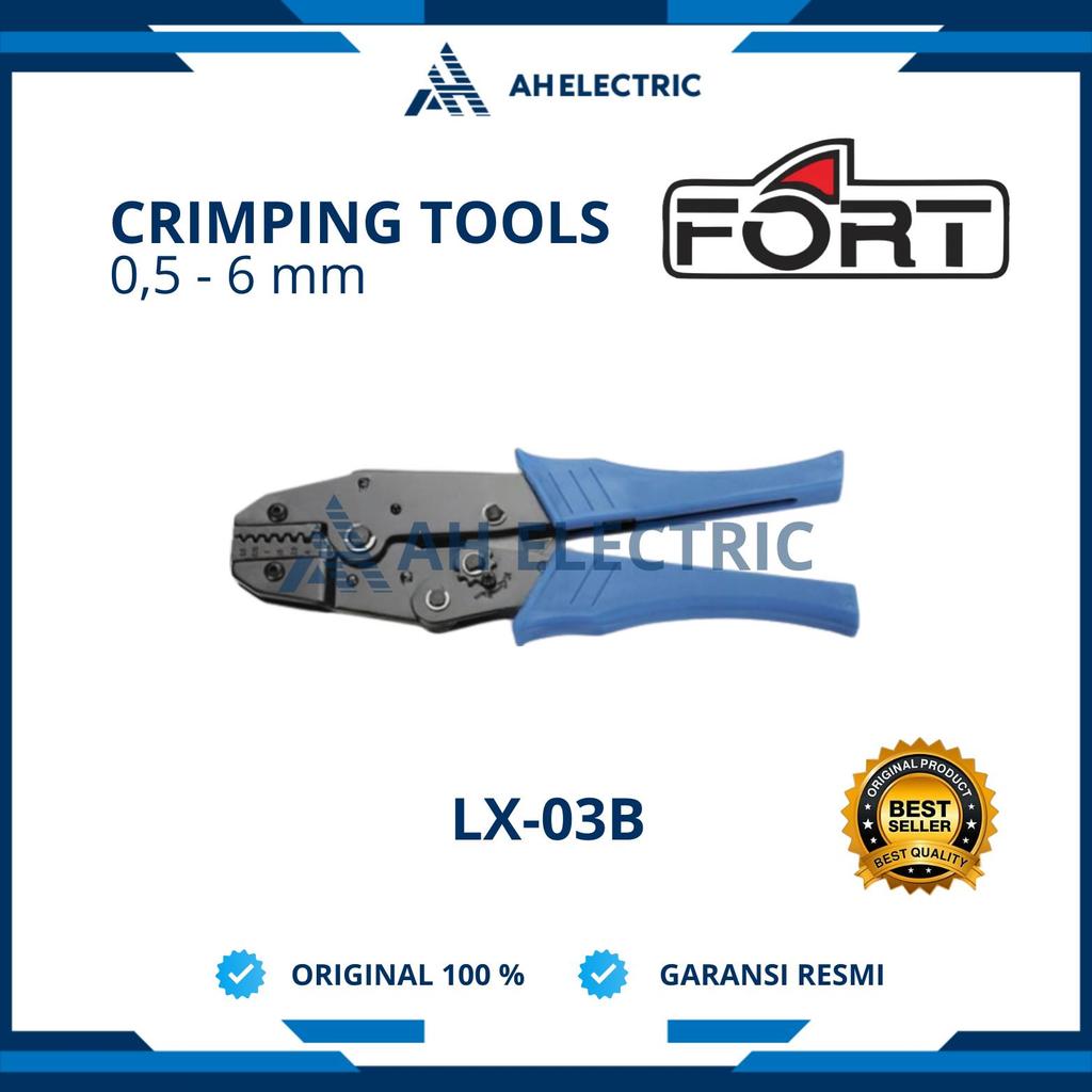 Jual FORT Crimping Tools 0,5-6 mm LX-03B | Tang Skun | Shopee Indonesia