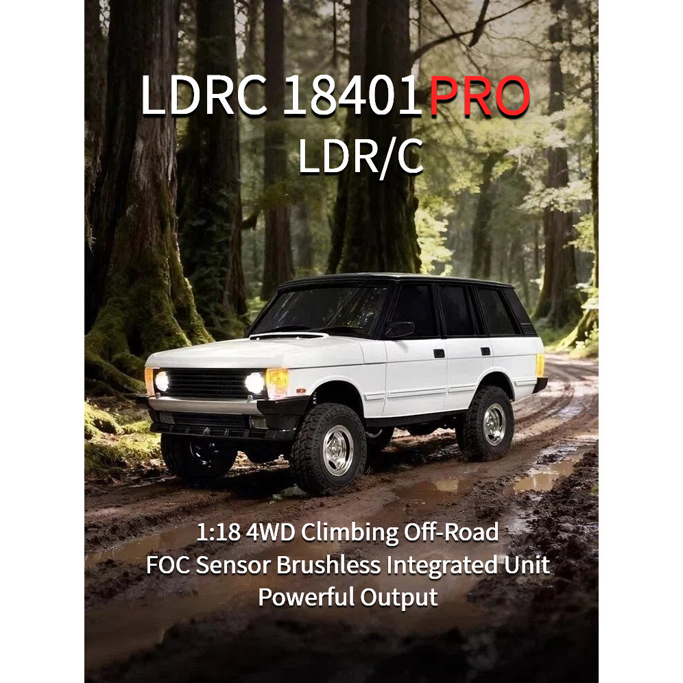 Jual LDRC LD18401 PRO Range Rover 1/18 Sensorless Brushless RTR 2.4GHz ...