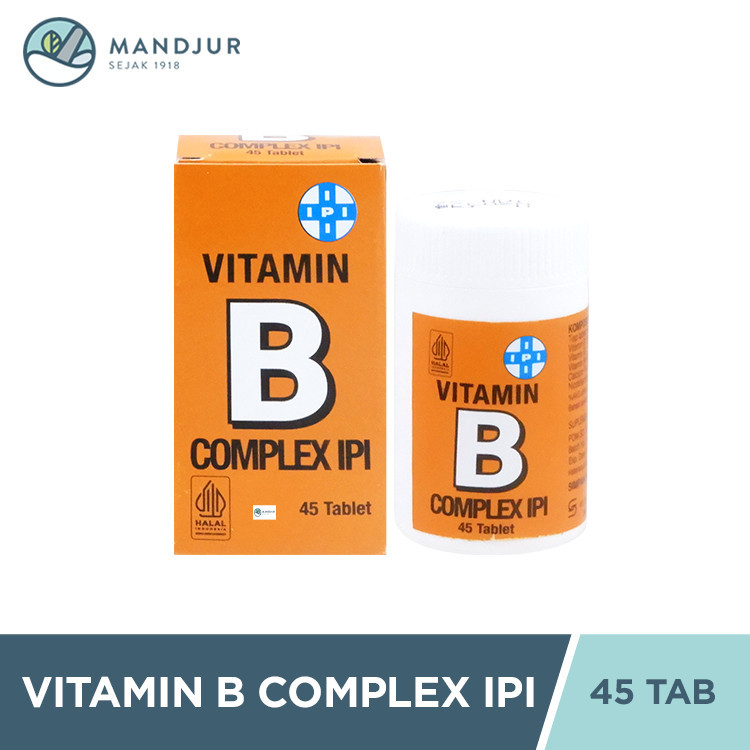 Jual Vitamin B Kompleks Ipi Terlengkap & Harga Terbaru Agustus 2026 ...