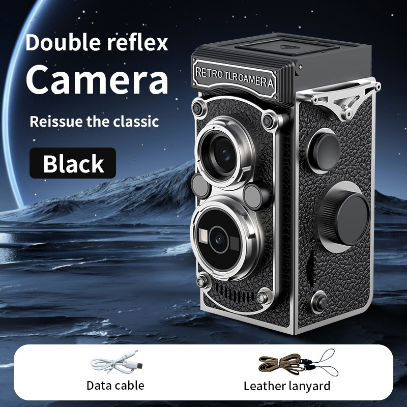 Fotocamera Digitale Retrò Chuzhao 12MP – Video 1080P Con Data/ora, Autofocus, Scheda 16GB Inclusa