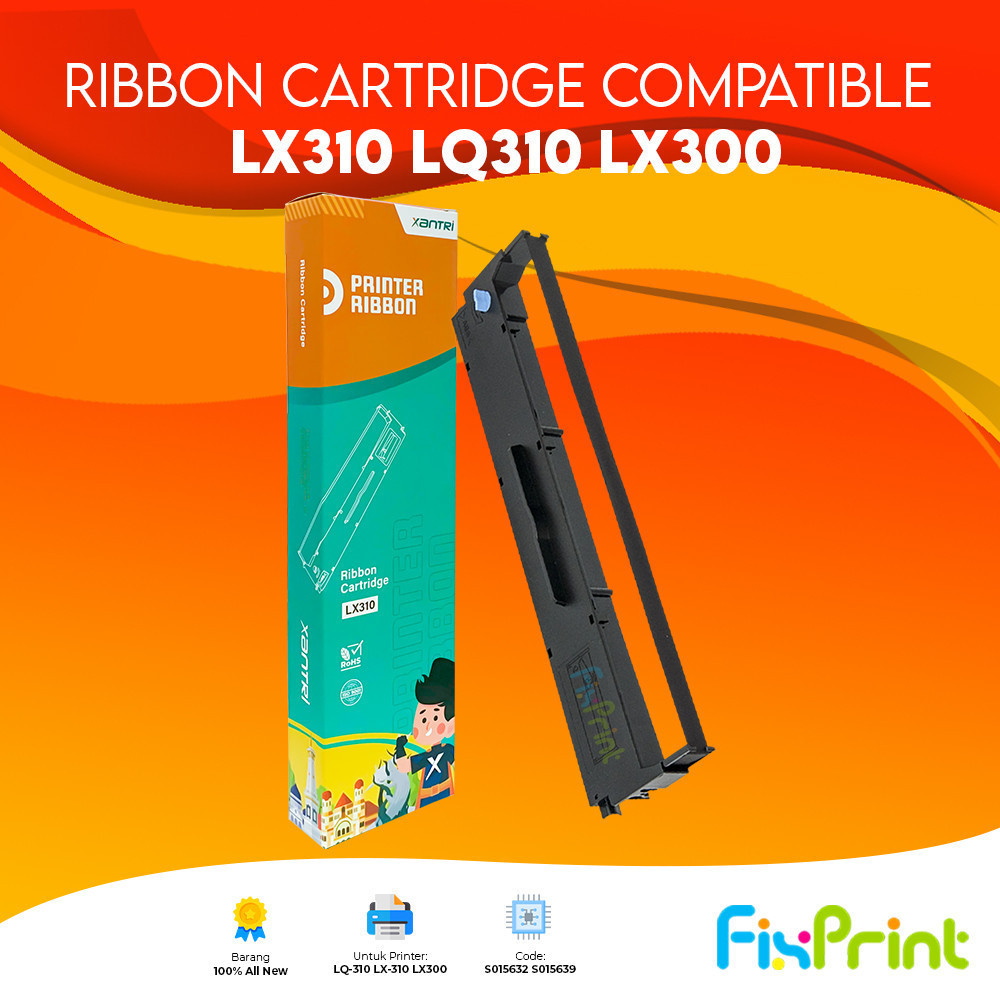 Jual Ribbon Xantri Cartridge LX310 L-X310 LQ-310 LQ310 Ribbon Cartridge ...