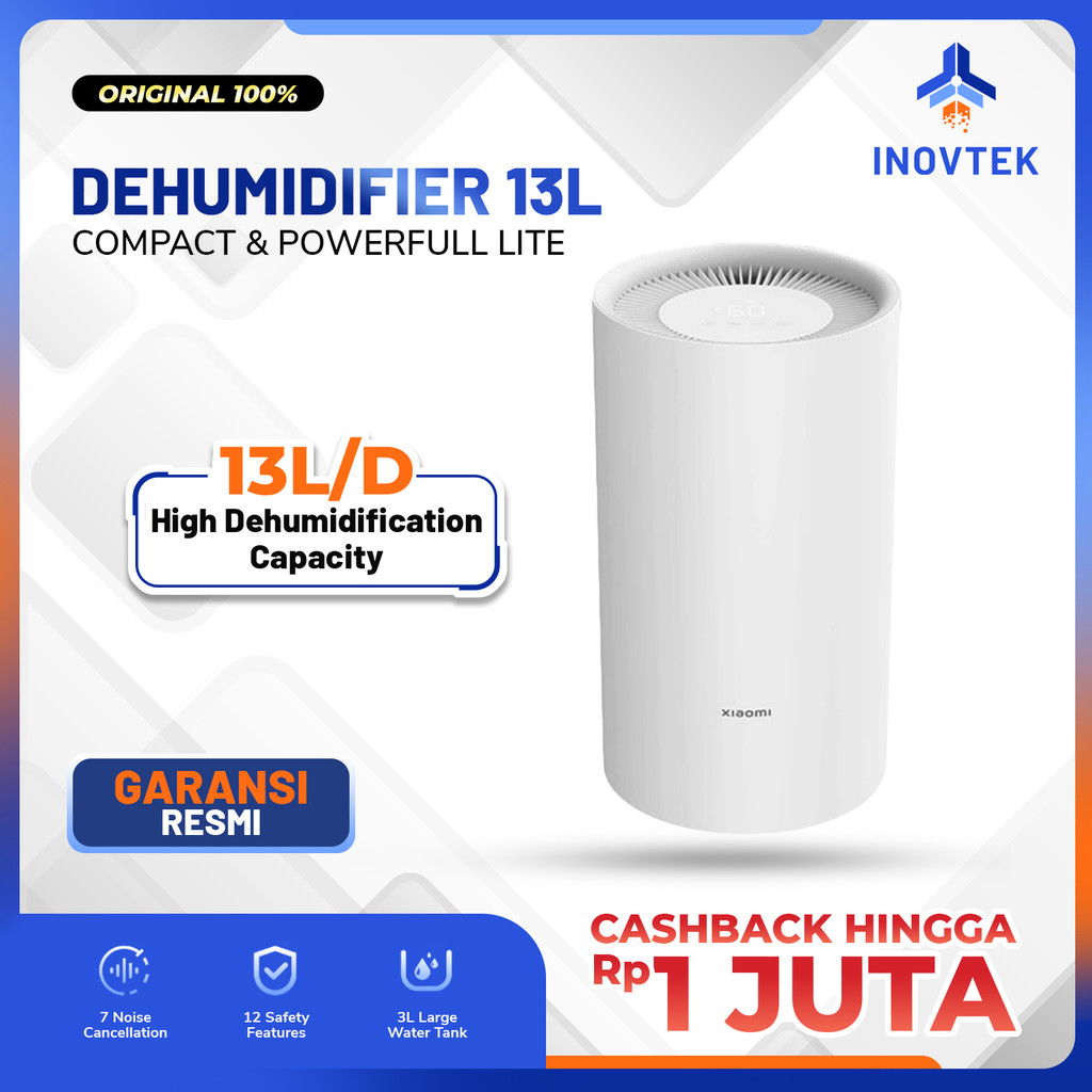 Jual Xiaomi Mi Smart Dehumidifier Lite 13L Humidity Dryer - Serap ...