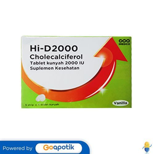Jual Hi-D 2000 Iu Box 30 Tablet | Shopee Indonesia