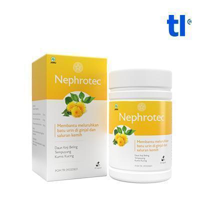 Jual Promo Nephrotec Obat Batu Ginjal Kandung Kemih Herbal 100% Asli ...