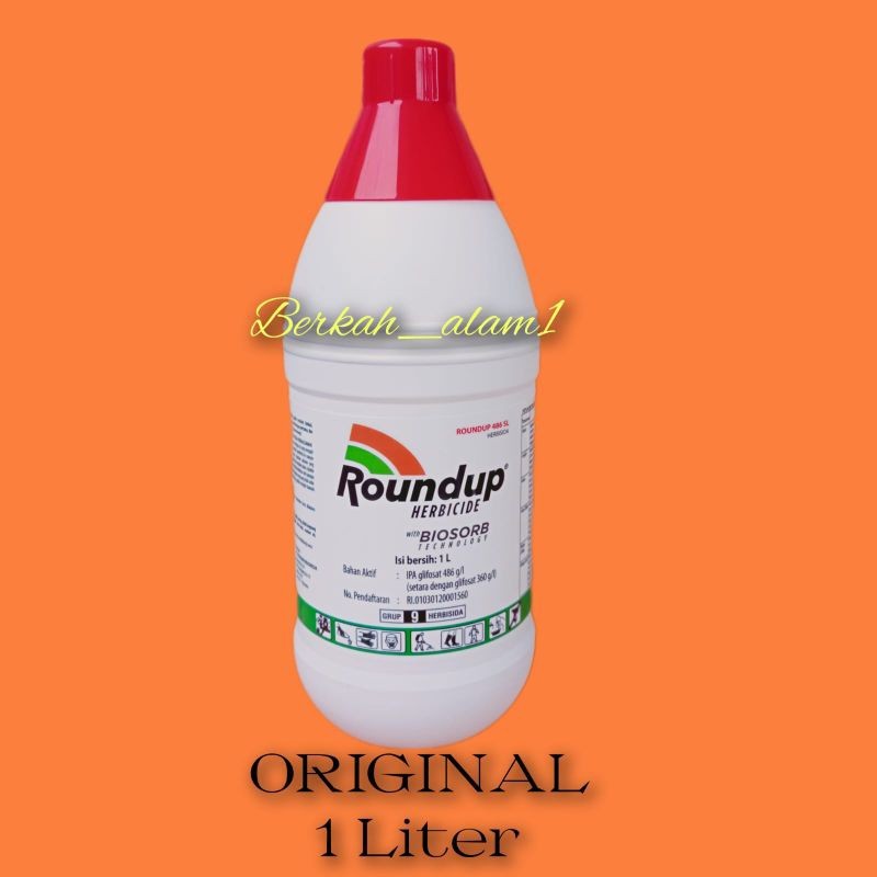 Jual Roundup 486Sl Herbisida Pembasmi Rumput 1 Liter | Shopee Indonesia