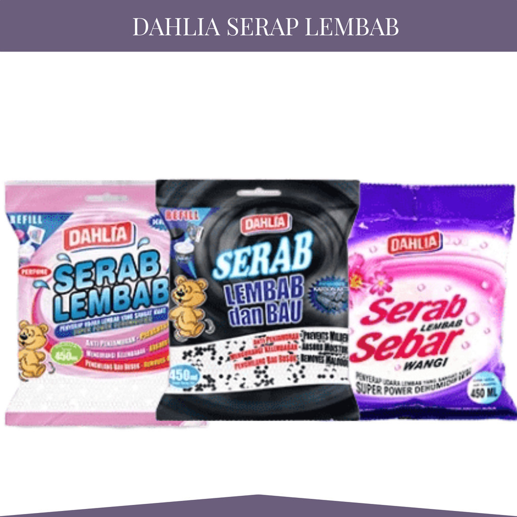 Jual Dahlia Serap Lembab Refill 250g | Shopee Indonesia