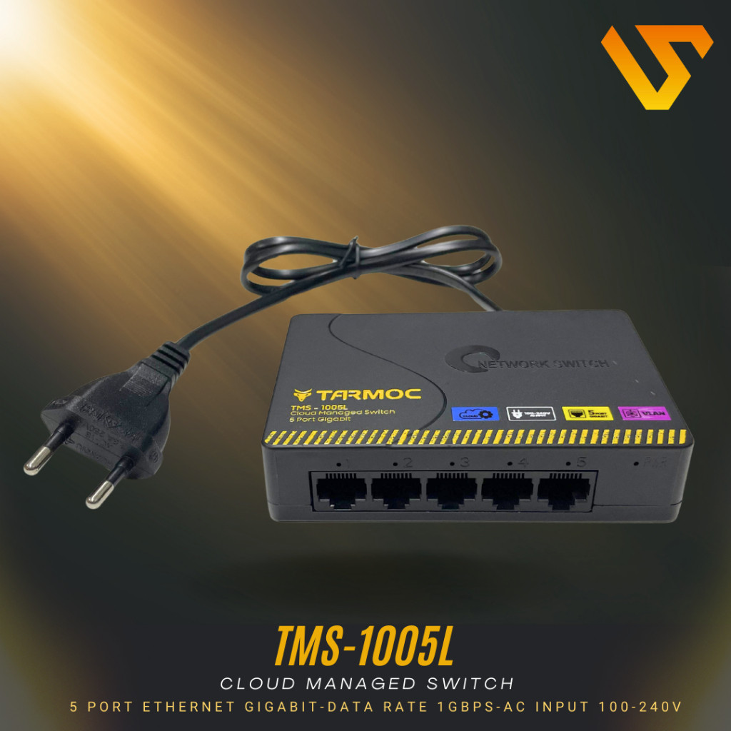 Jual Tarmoc TMS-1005L | Switch Cloud Managed 5 Port Gigabit - Plastic ...
