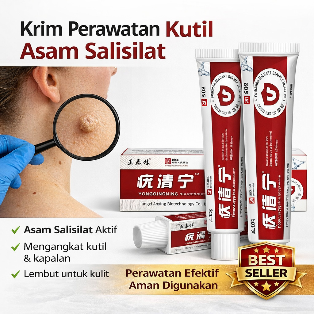 Jual Krim Perawatan Kutil Asam Salisilat / Salep Penghilang Kutil ...