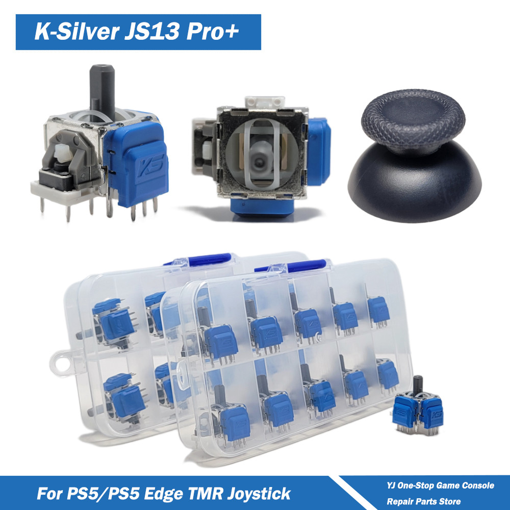 Jual 20pcs/Lot K-Silver JS13 Pro+ TMR Electromagnetic Joystick for PS5 ...