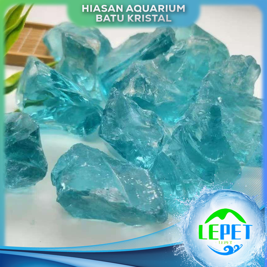 Jual LEPET Batu Kristal kaca HIASAN AQUARIUM 6-1 / 7-1 / 19-2 / 99 / 98 ...