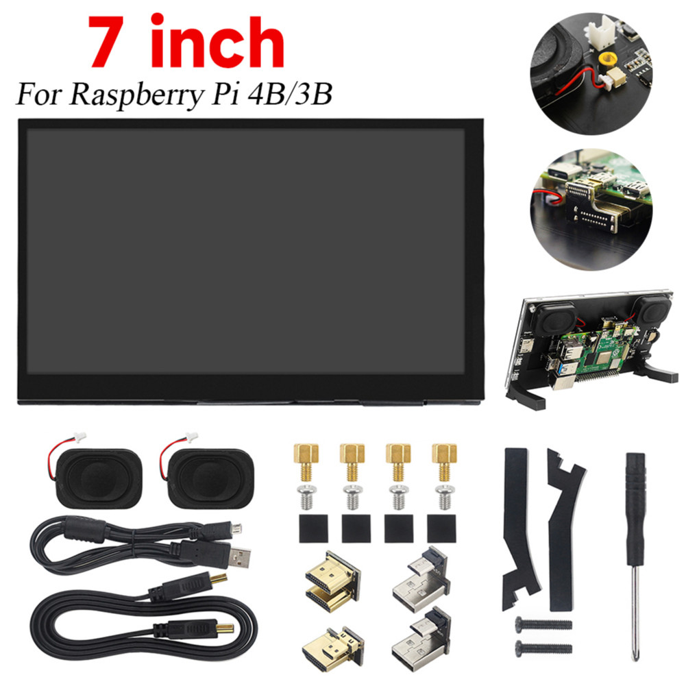Jual 7 In IPS Tou Screen splay Module For Raspberry Pi 1024x600 splay ...