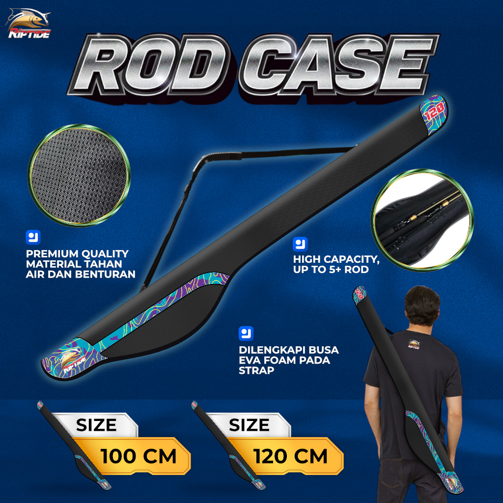 Jual RIPTIDE PREMIUM ROD CASE – TAS JORAN PANCING HIGH CAPACITY ...